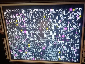 Vintage  Ms Pacman Arcade Game Board PCB - NOT Working.