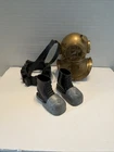 Vtg 1960s GI Joe Deep Sea Divers Helmet, Belt, Boots W/weights READ Description