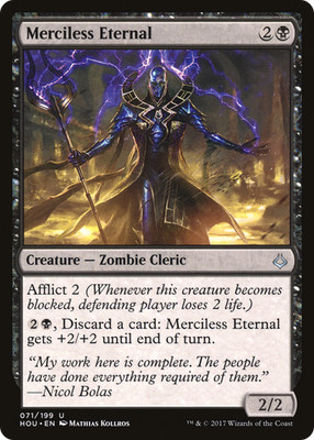 Merciless Eternal Uncommon HOU #71 Near Mint