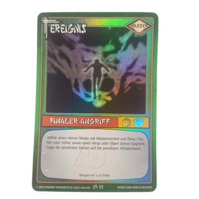 Naruto TCG Finaler Angriff Ereignis Holo ER-52 deutsch Trading Card Game #2