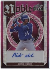 2023 Austin Charles Leaf Metal Noble Purple Wave Auto RC 1/7 #N-AC1 (J516)