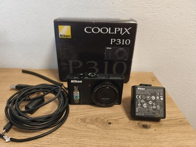 Nikon Coolpix P310 16.1 MP Full-HD Digitalkamera Schwarz Top mit Zubehörpaket