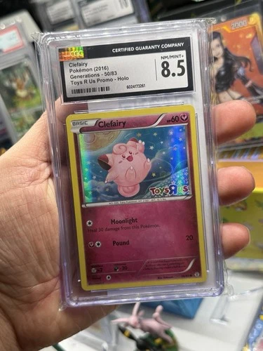 Pokemon Generations Clefairy Toys R Us Promo 50/83 CGC 8.5 Holo