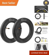 Versatile 2-Pack 10-Inch Inner Tubes - Fits E-Scooters Mini Bikes Perfectly