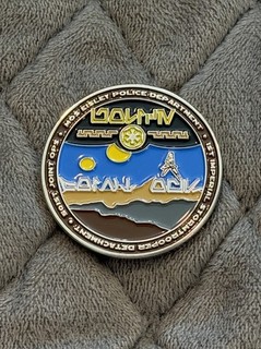 star wars 501st legion challenge Coin Mos Eisley Police FISD V1 Silver