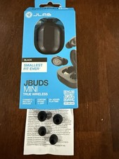 JLAB JBuds MINI True Wireless Earbuds Bluetooth -Smallest Fit Ever-Black
