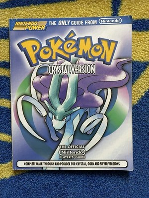 Pokemon Crystal Official Nintendo Player s Guide Battle Tower Chart NP