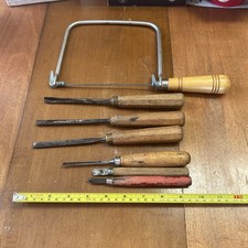 6 Vintage Wood Carving Clay Ceramics Chisels ...