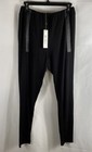 Elaine Kim Women's Black Rayon Jersey Slim Leg Elastic Waist Pants Sz S NWT — photo 1