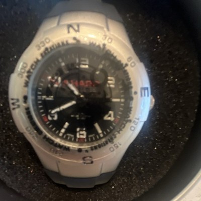 Quiksilver Men s Quartz Analog Sport Watch Compass Bezel 100m Black Strap