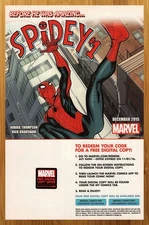 2015 Marvel Comics Spidey Print Ad/Poster Spider-Man Nick Bradshaw Promo Pop Art