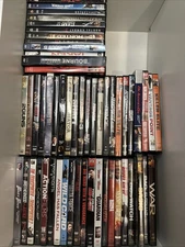 Lot 50+ Action DVDs Bad Boys Die Hard Taken Bourne Transporter Fast & Furious
