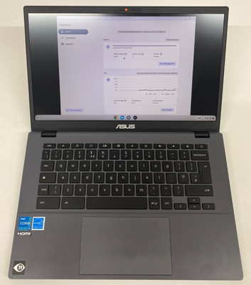 ASUS Chromebook Plus CX34 14'' i3 12. Gen 8GB RAM 128GB SSD Grade B GBR schwarz