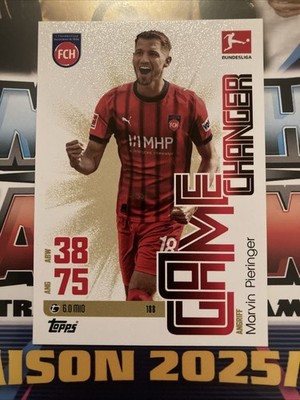 Match Attax Bundesliga 25/26 Game Changer 188 Marvin Pieringer 1. FC Heidenheim