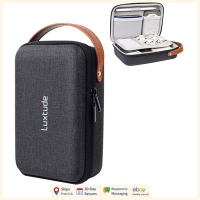 Small Hard Shell Organizer for Electronics, Travel Essentials, and Accessories