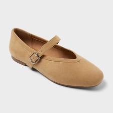 Women  s Elena Mary Jane Flats with Memory Foam Insole   A New