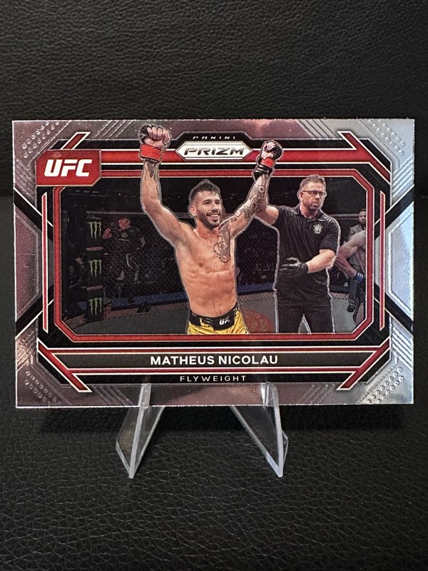 Matheus Nicolau #47 2023 Panini Prizm UFC Matheus Nicolau Trading Card