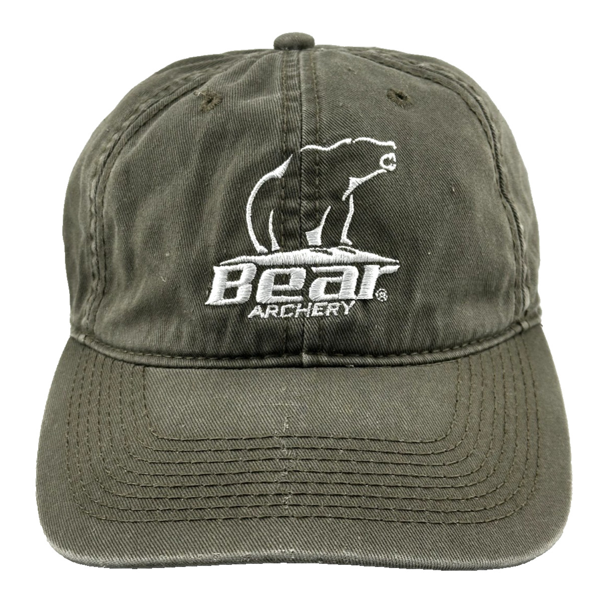 Adult BEAR ARCHERY CAP Gray - OSFM - Adjustable