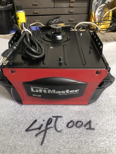 Liftmaster Garage Door Opener Belt Drive Model 3585p Purple Learn Button