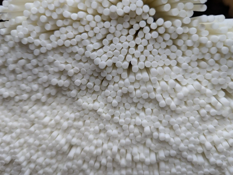 2892 Palos difusores de caña de fibra blanca 11" lote a granel para aceites esenciales +93 otros Foto 4 de 4