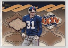 2001 Topps Super Bowl Bunting Jason Sehorn #SBB6 0w6