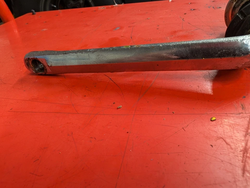 1990' GT/Diamondback Crank Set Old School BMX Cranks 175mm 4130 CRMO 1PC - Image 3 of 3