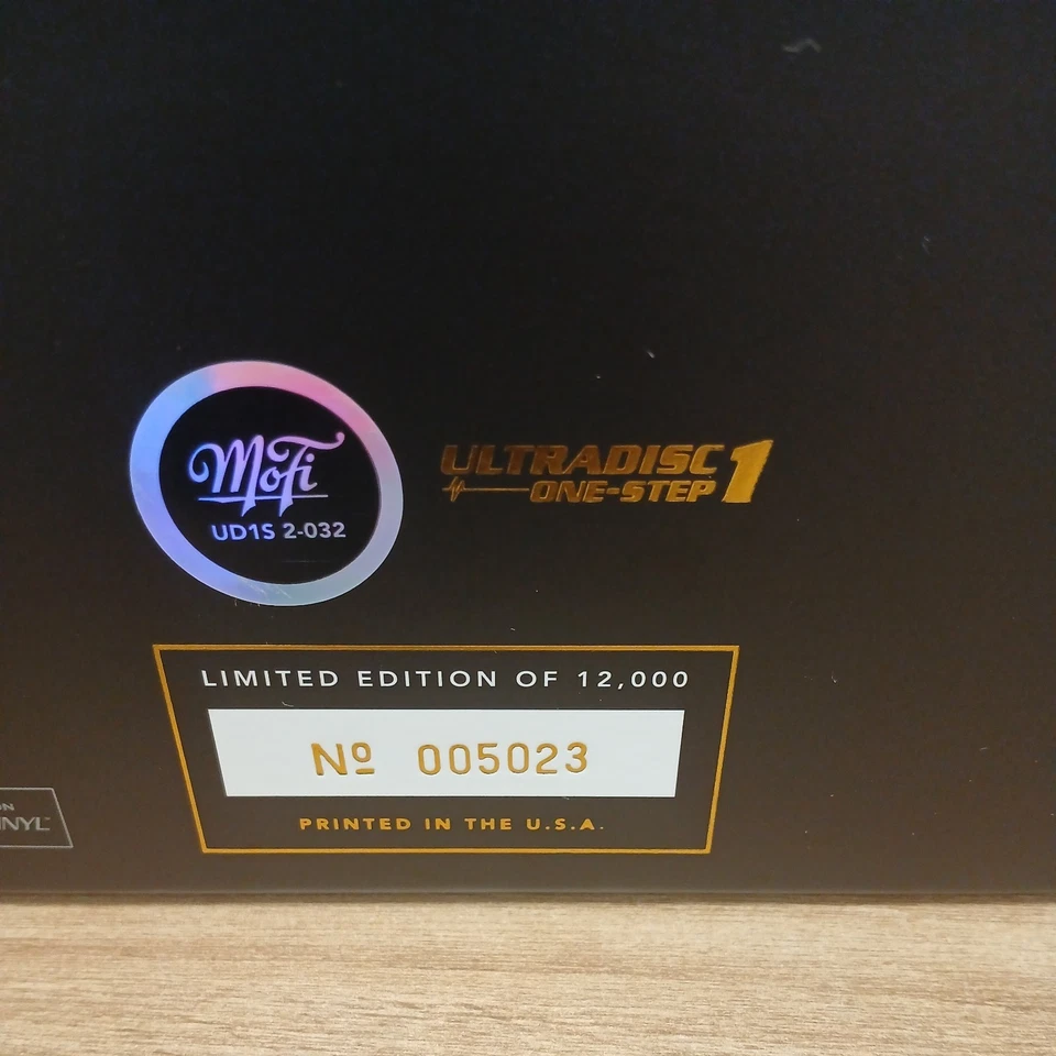 VAN HALEN  S/T  MFSL UltraDisc 45 rpm Vinyl Record 2LP Ltd Ed #5023 One Step  - Image 3 of 4