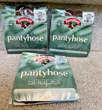 Hannaford - SHAPER STYLE PANTY HOSE (Size A) Suntan, 16665 3 PAIRS