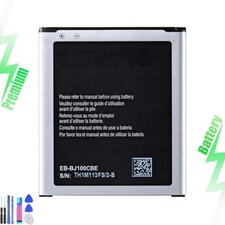 New For Samsung Galaxy J1 SM-J100VPP Battery 1850 mAh EB-BJ100CBZ EB-BJ100CBE 