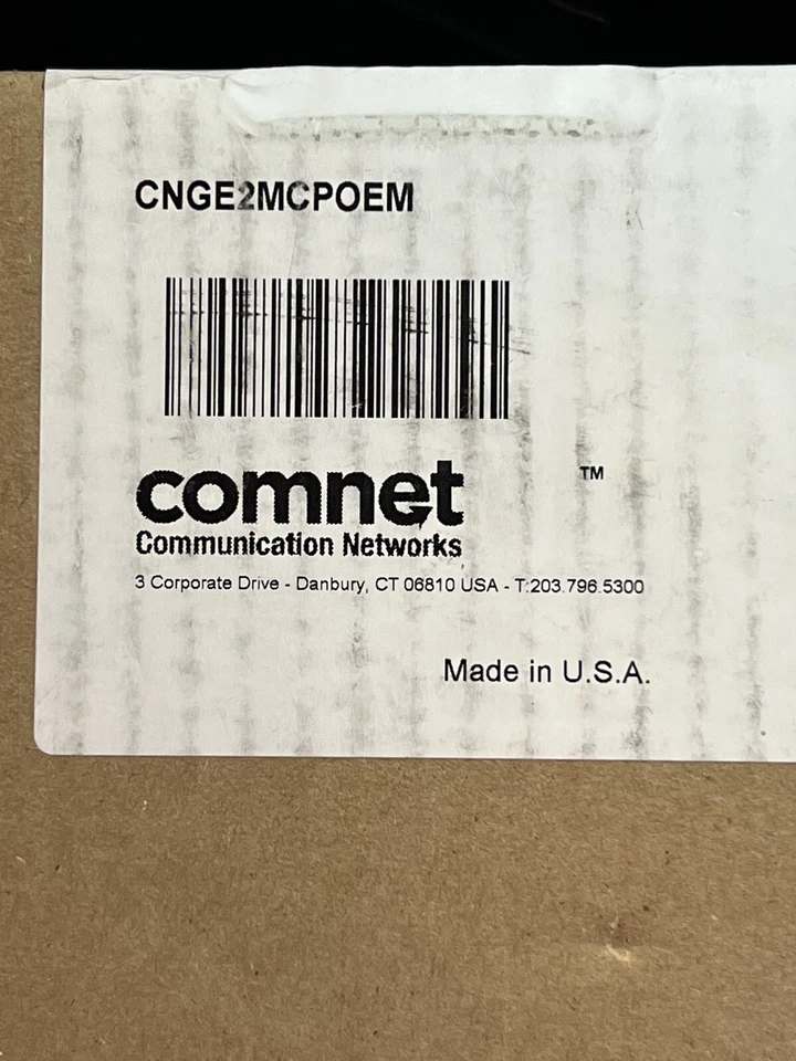 COMNET CNGE2MCPOEM 10/100/1000 MBPS 2 Port Media Converter POE - Image 2 of 4