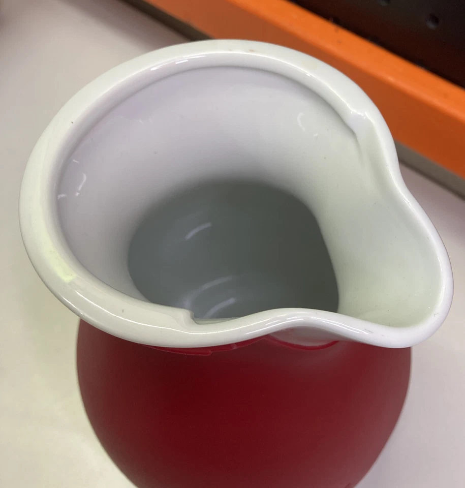 Mezclador electrónico de espuma para hacer chocolate caliente Chef'N jarra de cerámica agarre de silicona Foto 4 de 4