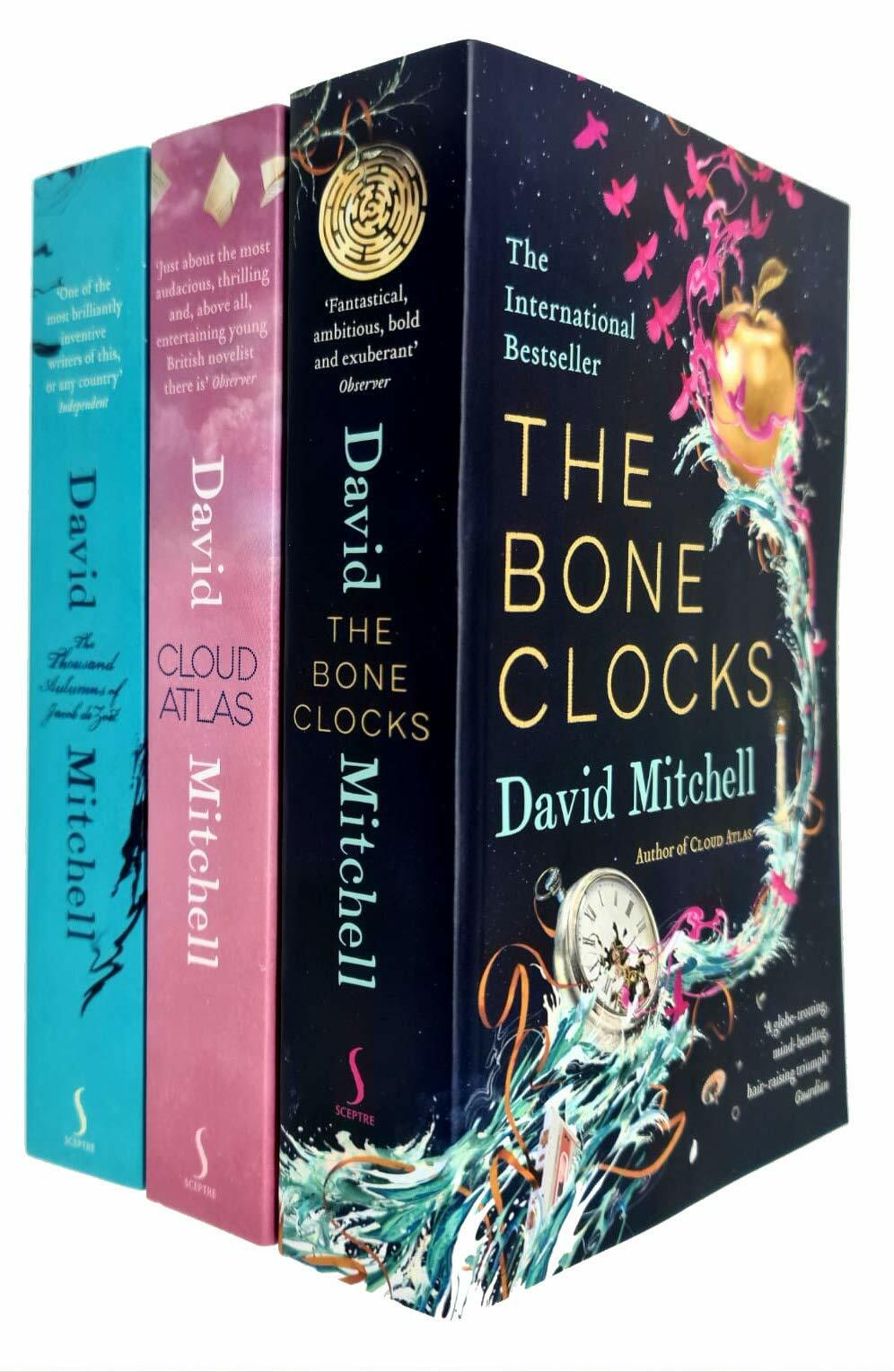 David Mitchell Collection 3 Books Set Bone Clocks, Cloud Atlas,Thousand Autumns