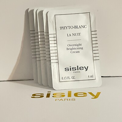 Sisley Phyto-Blanc Overnight Brightening Cream 5 Samples = 20 ml