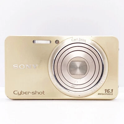 ★通電確認済★SONY ソニー Cyber-shot DSC-W570 ゴールド SONY Cyber-shot DSC-W570 16.1MP 5x Optical Zoom Digital
