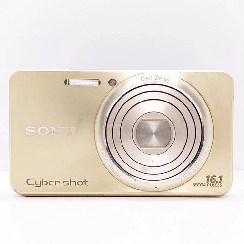 SONY Cyber-shot DSC-W570 16.1MP 5x Optical Zoom Digital Camera - Gold - Picture 2 of 12