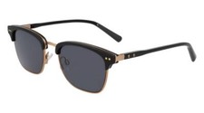 New SHINOLA by Flexon SH-2300S 001 Gold & Black Sunglasses 52/19/145