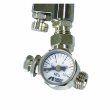Anest Iwata Ajr-02l-vg Air Adjustment Valve With Gauge Spray Gun Air Regulator