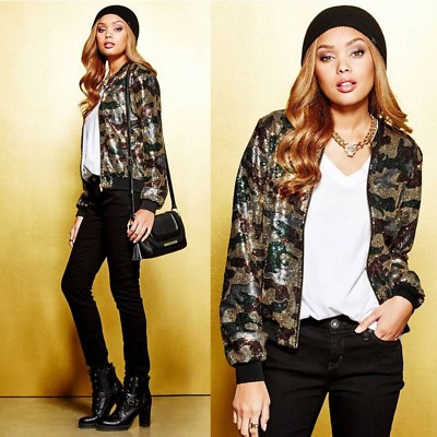 guess sequin jacket