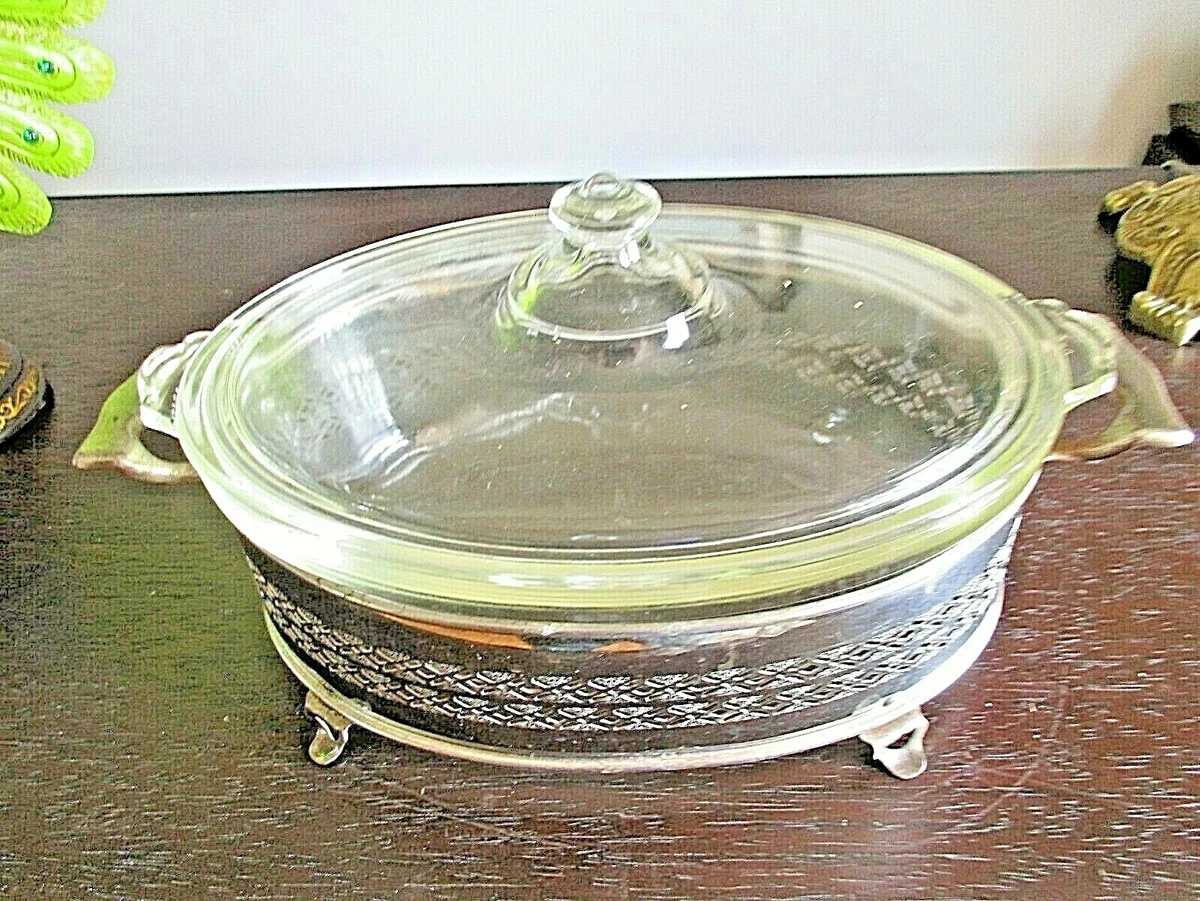 Porte pyrex métal et Porcelaine