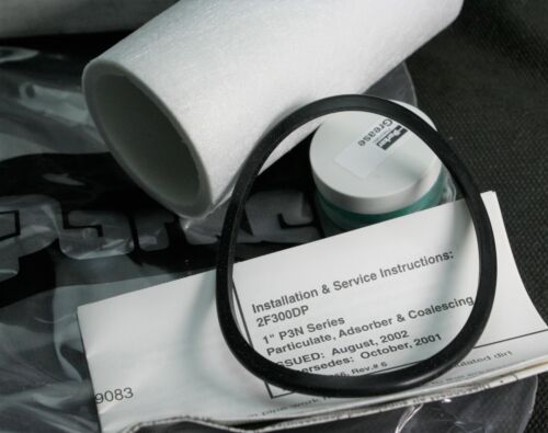 One Parker P3NKA00ES9 Grade 10 Filter Element Kit P3NF Coalescing Filters NEW - Picture 2 of 9