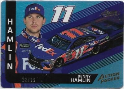 Denny Hamlin  2017 Absolute Racing Gold AP9 SN /99