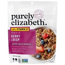 Purely Elizabeth Granola Ancient Grain Berry Crisp - 8 Oz Pack of 6