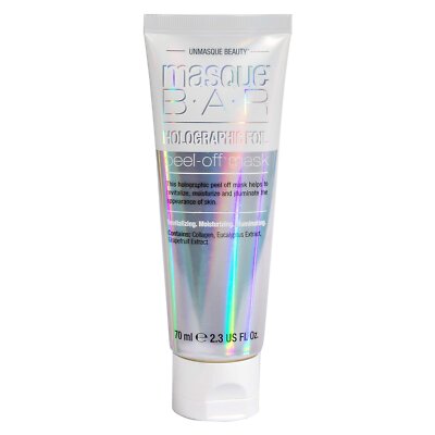 masque BAR Holographic Foil Facial Peel Off Mask (70ml/Tube)   Korean Beauty...
