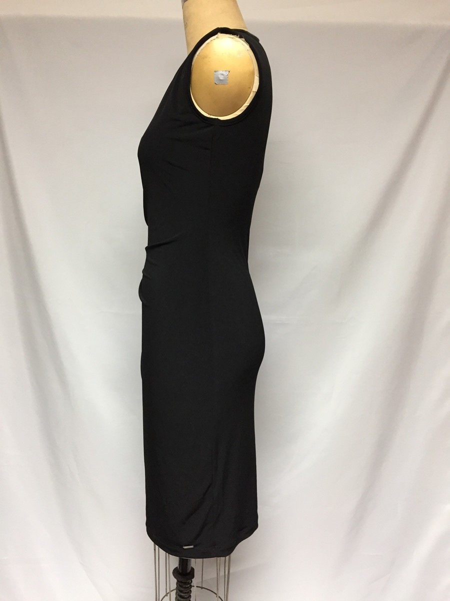 あゆみ様 Armani Exchange BODYCON SIDE CINCH DRESS 3YYA96 Black Small