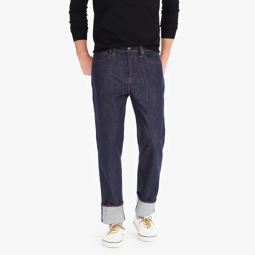 Straight Traveler Reactive-Dyed Jeans 