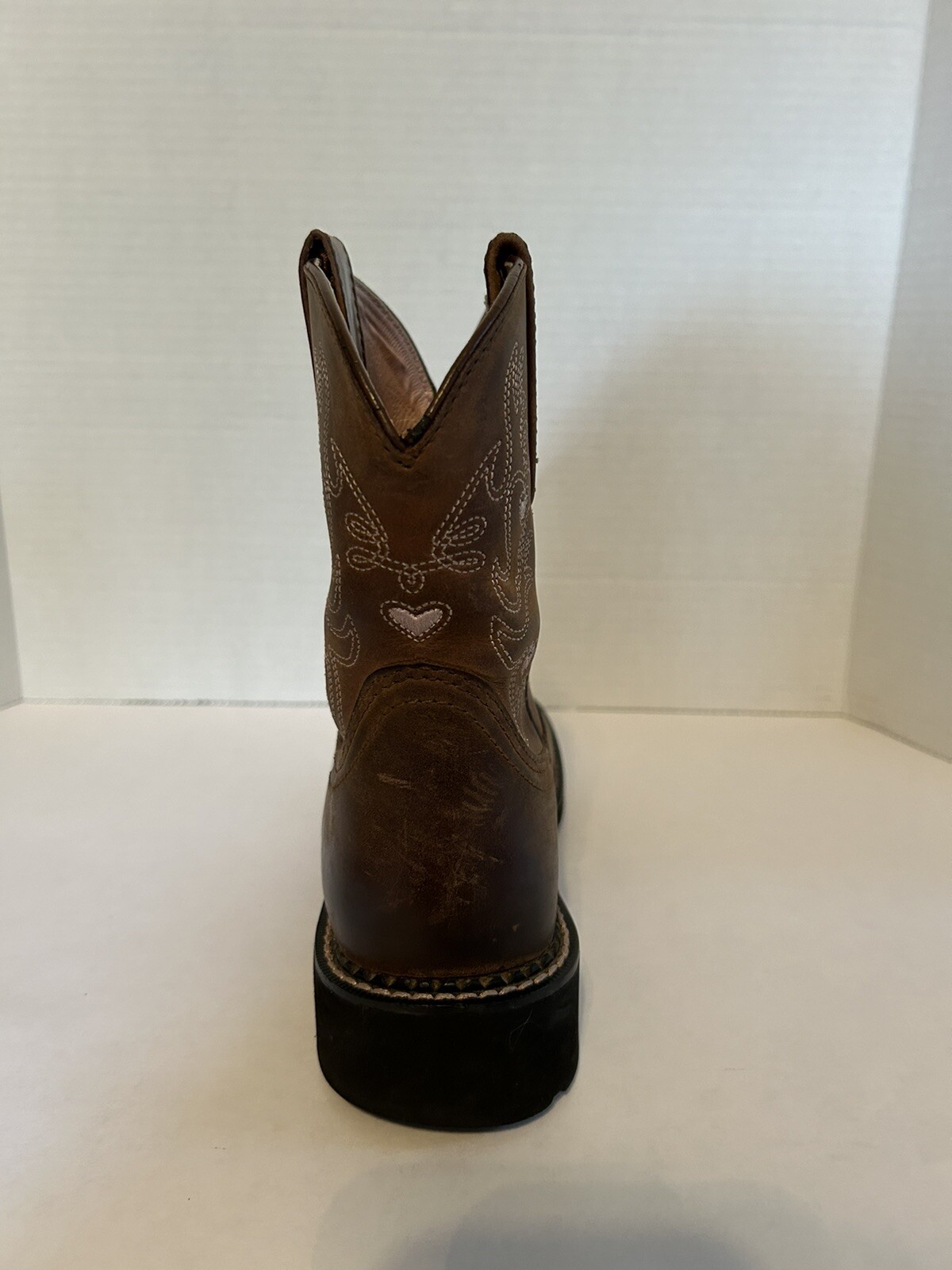 ARIAT FATBABY WESTERN COWGIRL BOOTS WOMENS 7B BROWN LEATHER 14788 eBay