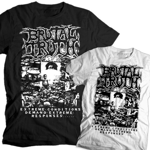 Brutal Truth Extreme Conditions T shirt 