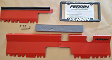Perrin Performance Red Radiator Shroud Kit For 2015-2021 Subaru Wrx Sti New