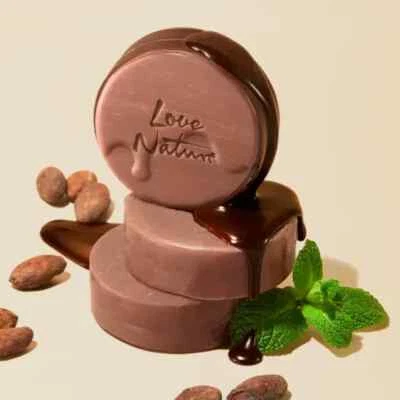 Oriflame Love Nature Sweet Delight Soap Bar- Organic Cacao Butter & Peppermint