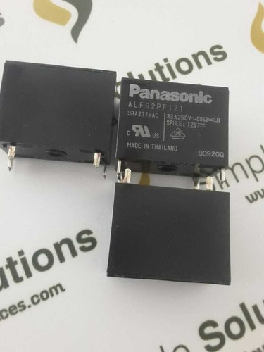 25PCS LOTS OF ALFG2PF121 Panasonic Power Relay 12VDC, 33A, SPST-NO, TH New - Picture 2 of 2
